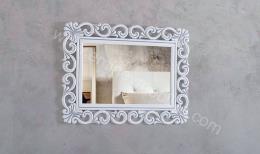 Lilyum Beyaz Gümüş Ayna